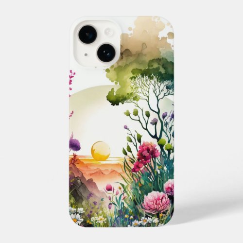 Phone Case Features A Vibrant Flowers Design