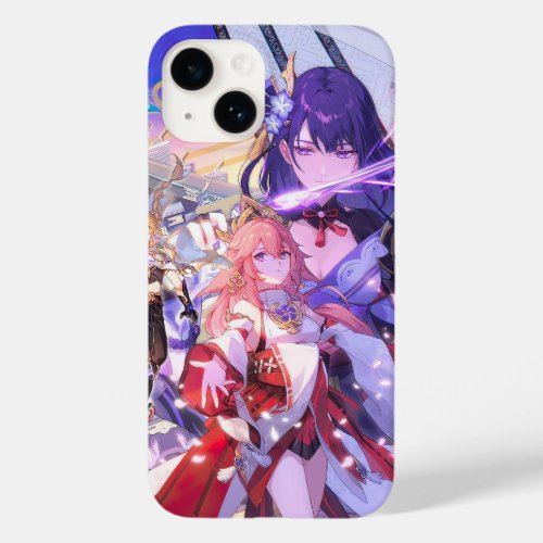 Phone case Genshin Xiao Hu Tao Childe Shogun Game