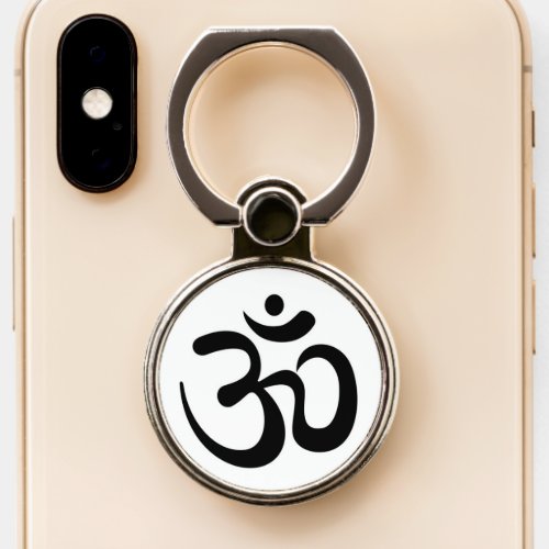 Phone Case Grip Ring Holder Stand Symbol Om Yoga