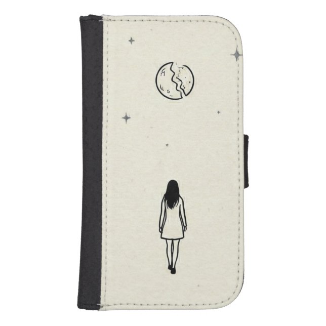 phone case minimalist art deep path  (Front)