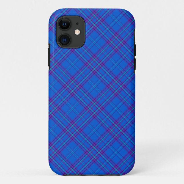 Phone case - navy-purple-blue (Back)