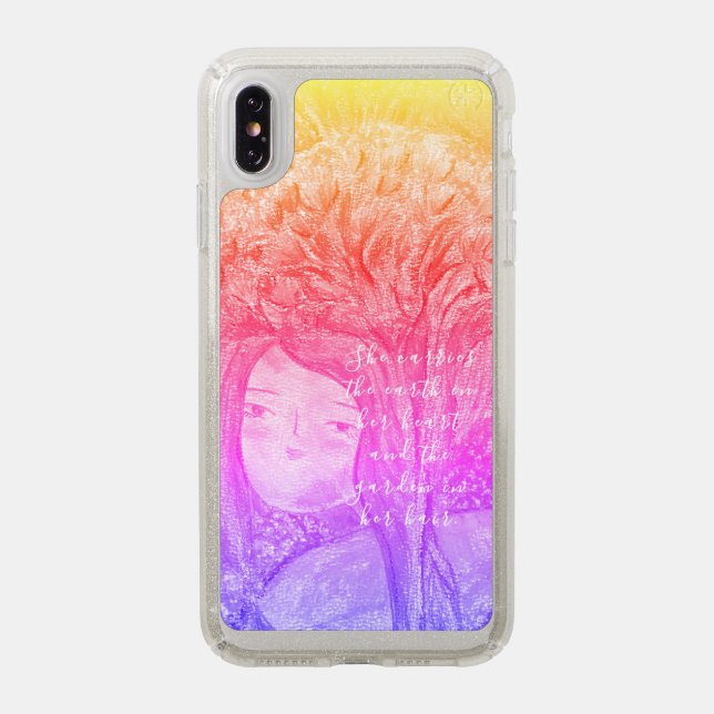 Phone Case – Rooted to the Earth | Custom Quote  (Front (Silver Phone))