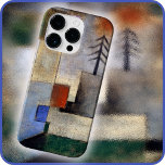 PHONE CASE - "Small Fir" - Abstract Art Image<br><div class="desc">This case features, a vintage (1922) abstract image by artist Paul Klee (1879-1940) of a Small Fir and will fit on several iPhone and Samsung models. Shown here on an iPhone 14 Pro case. NOTE: If you select a different case, some minor image adjustment may be needed for best presentation....</div>