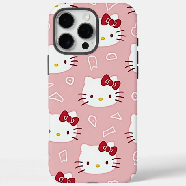 Phone case that expresses cute kitty (Back)