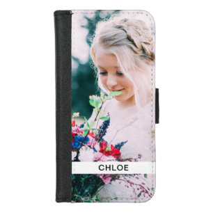 Phone Case Wallet Photo & Name Template