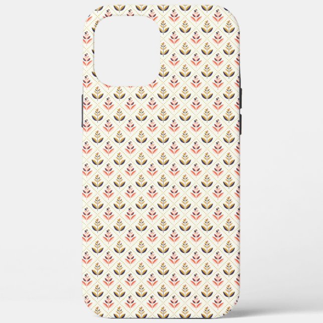 Phone case with a repeating pattern (Back)
