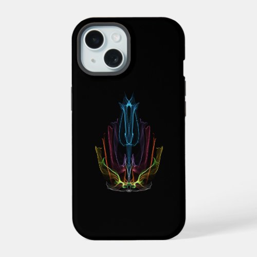 Phone Case with Colorful Crystal Design