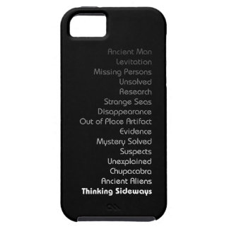 Phone case with text-dark colors