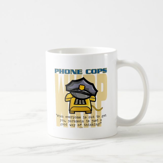 Phone Cops... Coffee Mug (Right)