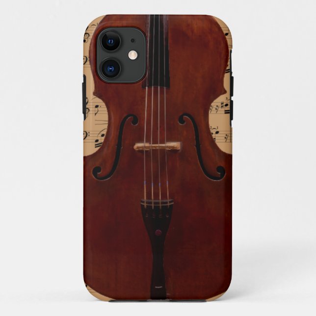Phone cover - Double Bass - Color choices (Back)