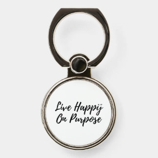 Phone grip ring