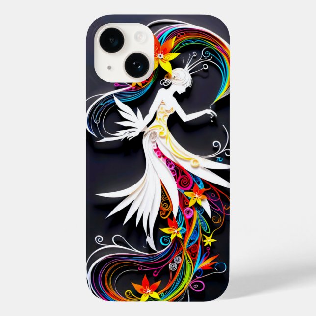 Phone / iPad case Paper Fashionista (Back)