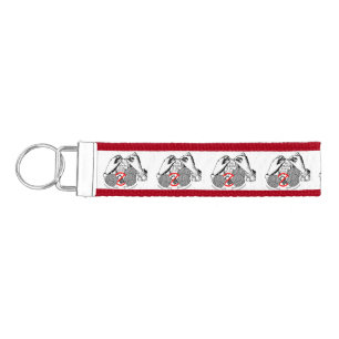 Phone is on Knit Thunder_Cove Wrist Keychain