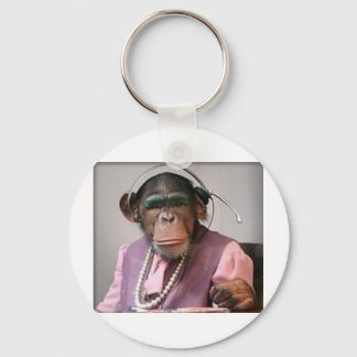 phone monkey keychain