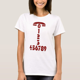 Phone number T-Shirt