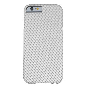 Phone/tablet Case - Carbon Fiber - Metallic White by SixCentsStudio at Zazzle