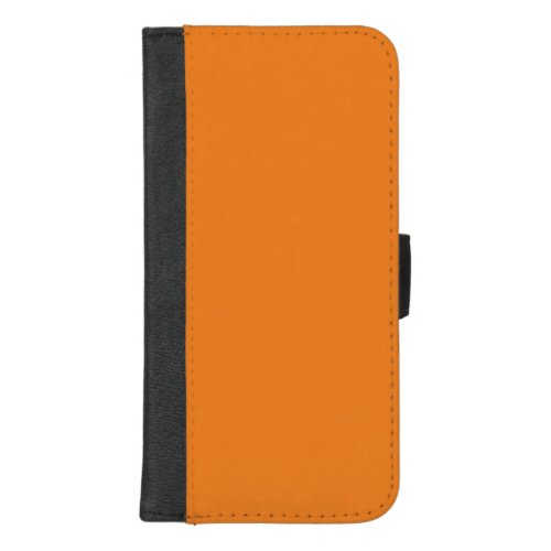 Phone Wallet Case_iphone 87 Tumeric Orange