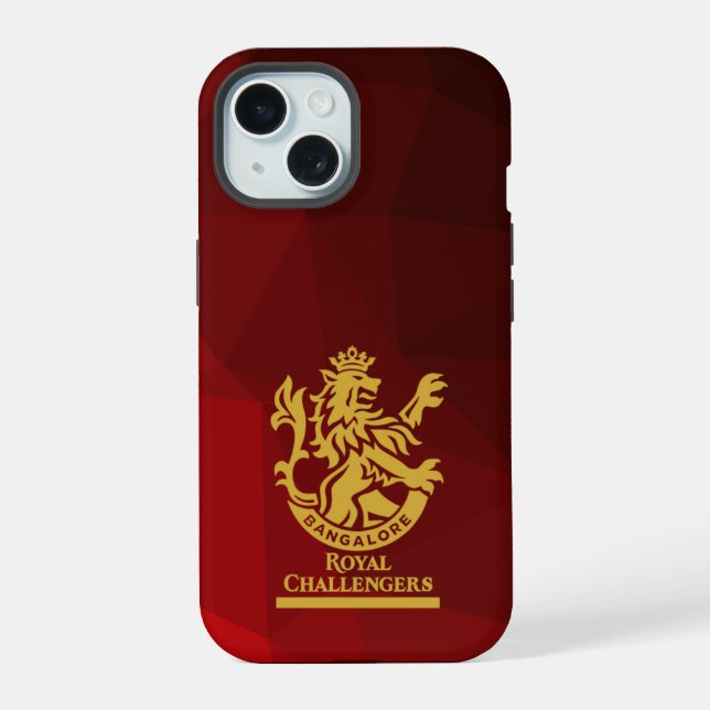 Phonecase for RCB lovers  iPhone 15 Case (Back)