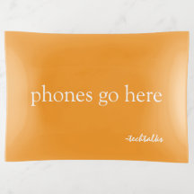 Phones Go Here Trinket Tray