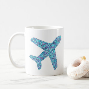 Phonetic Alphabet "Pilot" Airplane Coffee Mug