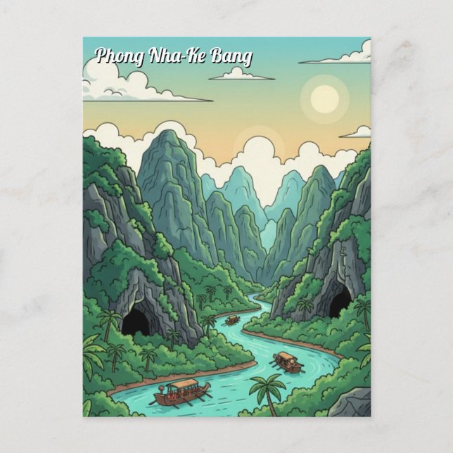 Phong Nha-Ke Bang, Vietnam Postcard (Front)