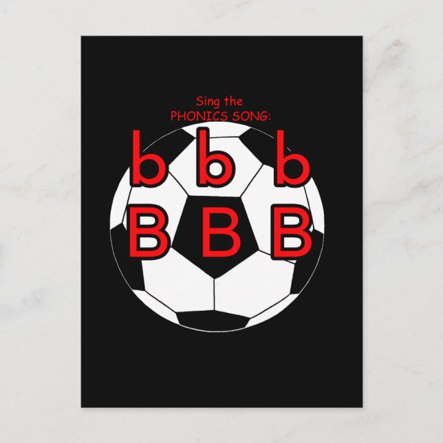 phonics postcard or flashcard (Front)