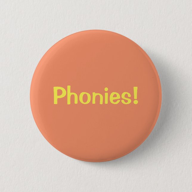 Phonies! Button (Front)