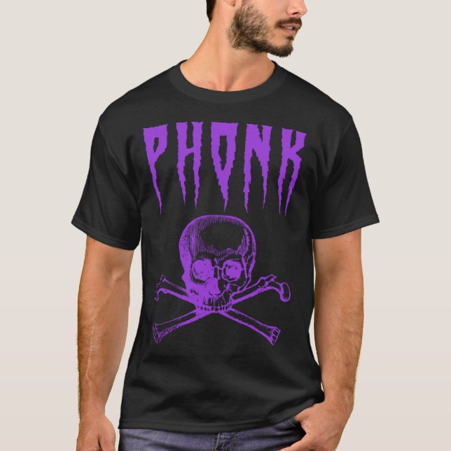 Phonk Album Cover Aesthetic T-Shirt (Front)