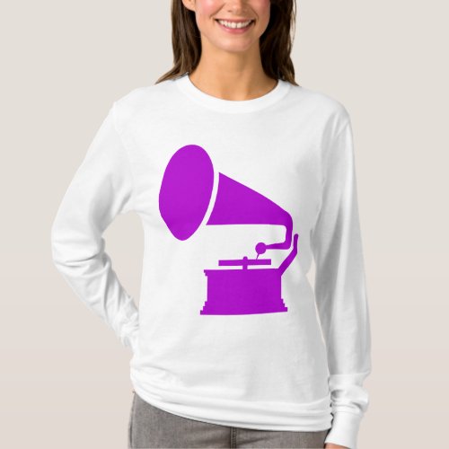 Phonograph _ Purple T_Shirt