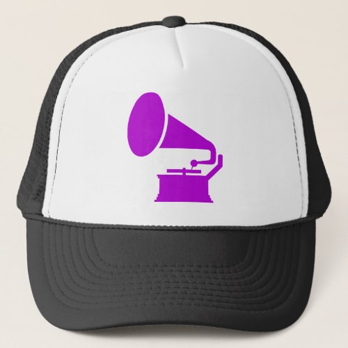 Phonograph _ Purple Trucker Hat