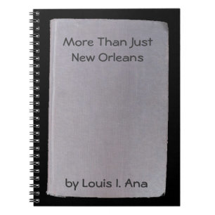 Phony book, funny author no. 6 notebook