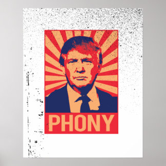 Phony Donald Trump -.png Poster