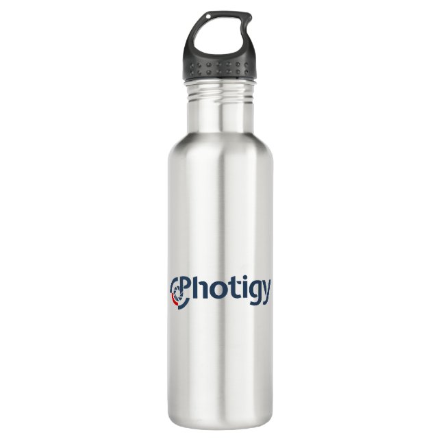 Photigy Stainless Steel Water Bottle (Front)