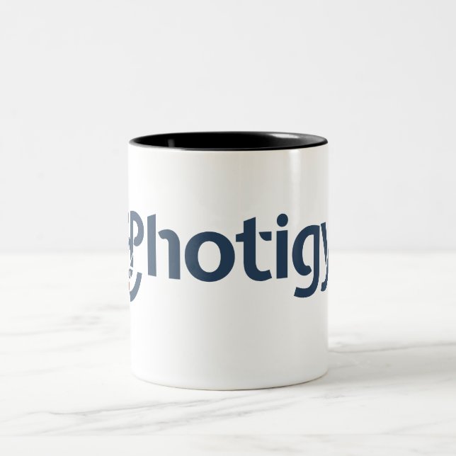 Photigy Two-Tone Coffee Mug (Center)