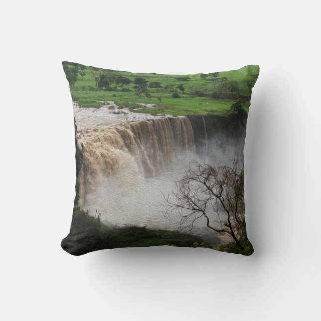 PhoTis Abay Throw Pillow (Front)
