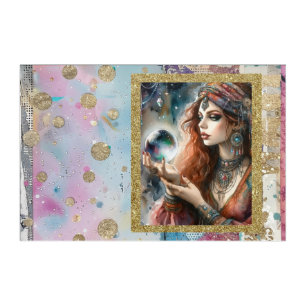 *~*PHOTO 10 A100 Psychic Boho Gypsy ABSTRACT Acrylic Print