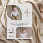 Photo 2nd and 4th Joint Birthday Invitation<br><div class="desc">Photo 2nd and 4th Joint Birthday Invitation</div>