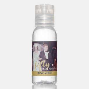 Photo 50th Wedding Anniversary Celebration Hand Sanitizer