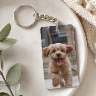 Photo Acrylic Keychain   Custom Pet Keepsake Gift