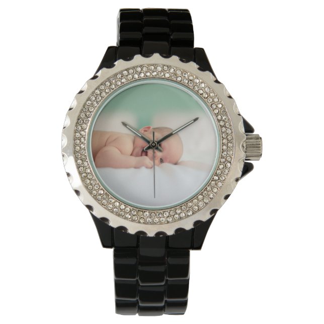 Photo Add Your Own Photo Gift Watch (Front)
