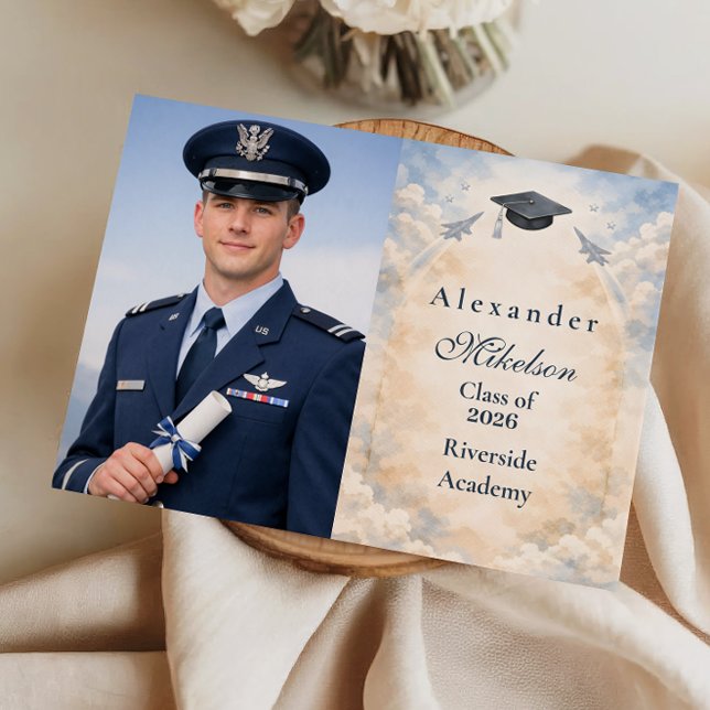 Photo Air Force Academy Graduation Announcement (Creator Uploaded)