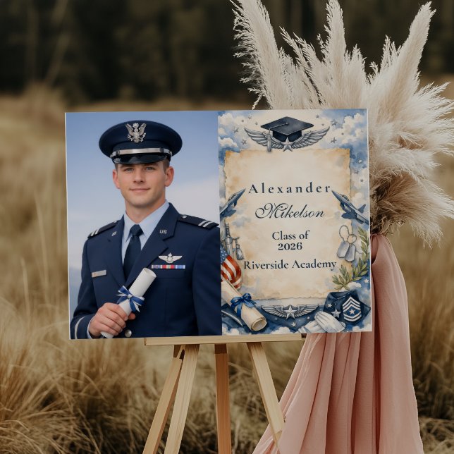 Photo Air Force Wings Graduation Foam Board (Creator Uploaded)