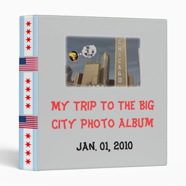 Photo Album, Avery Binder (Front/Spine)