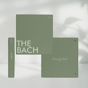 Photo Album Binder   Bach Weekend   Dark Sage