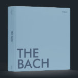 Photo Album Binder | Bach Weekend | Light Blue<br><div class="desc">This modern color block photo album binder is perfect for all you soon-to-be newlyweds 🥂 All text is 100% customizable, just click the personalize button. If you wish to remove any of the text fields, just leave them blank during personalization! Make sure to pair or mix & match with the...</div>