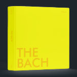 Photo Album Binder | Bach Weekend | Light Mustard<br><div class="desc">This modern color block photo album binder is perfect for all you soon-to-be newlyweds 🥂 All text is 100% customizable, just click the personalize button. If you wish to remove any of the text fields, just leave them blank during personalization! Make sure to pair or mix & match with the...</div>