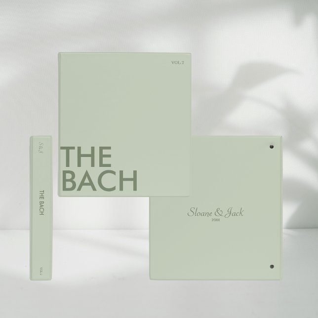 Photo Album Binder | Bach Weekend | Light Sage (Creator Uploaded)