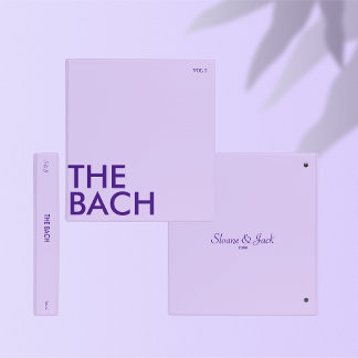 Photo Album Binder | Bach Weekend | Light Violet