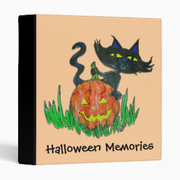 Photo Album Binder - Halloween Kitty