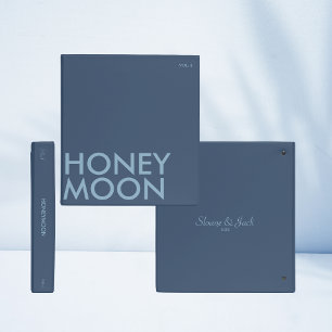 Photo Album Binder Honeymoon Dark Blue